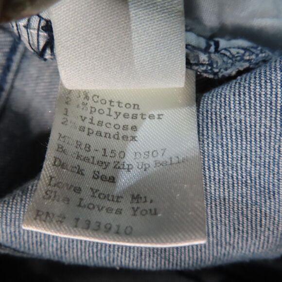 Show Me Your MuMu Berkeley Bells Jeans 28 Super Flare Bell Bottoms Distressed - Picture 12 of 13